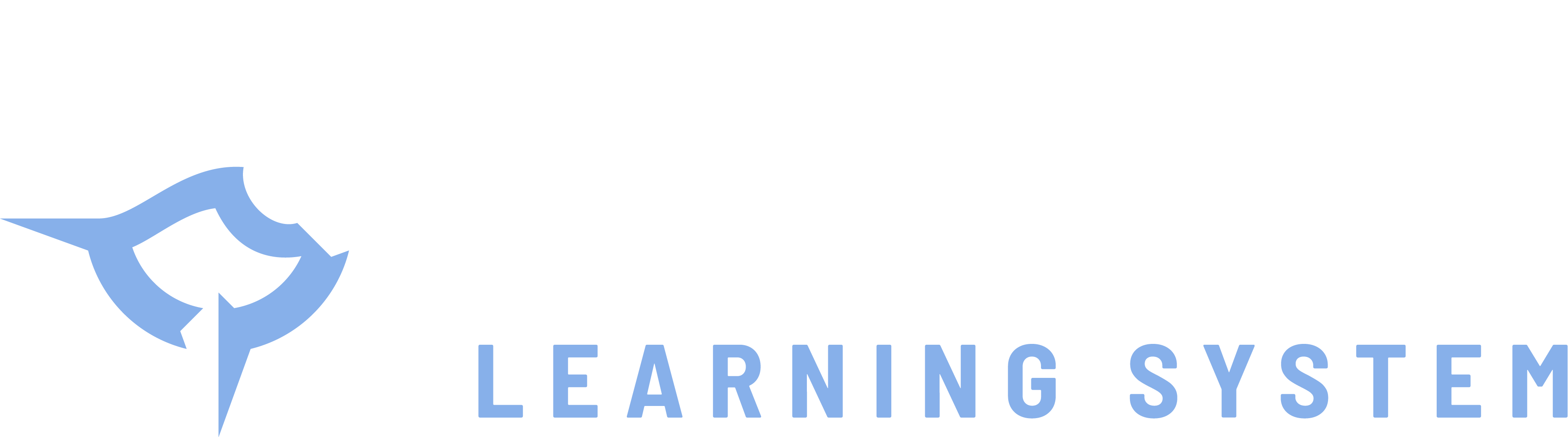 Mariners Learning System Horizontal Logo - Light